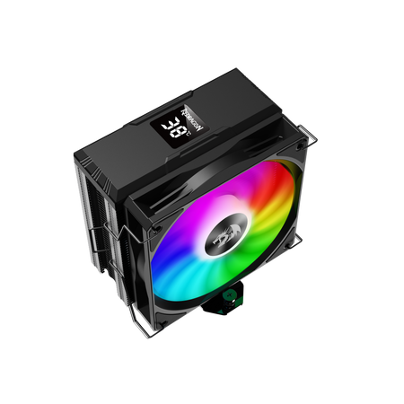 REDRAGON CC-1013 CPU Cooler With Temperature Display 12cm RGB Fan 4 Heat Pipes