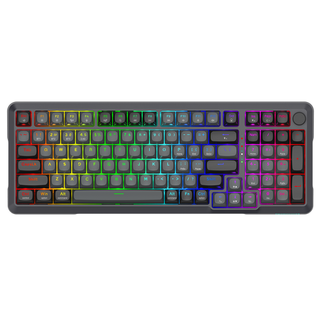 BRAGI PRO K688-RGB-PRO 3-Mode Connection GASKET Mounted Gaming Mechanical Keyboard