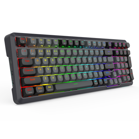 BRAGI PRO K688-RGB-PRO 3-Mode Connection GASKET Mounted Gaming Mechanical Keyboard