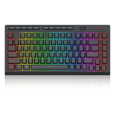 CRESCENT K524-RGB Wired 75% Gaming Membrane Keyboard