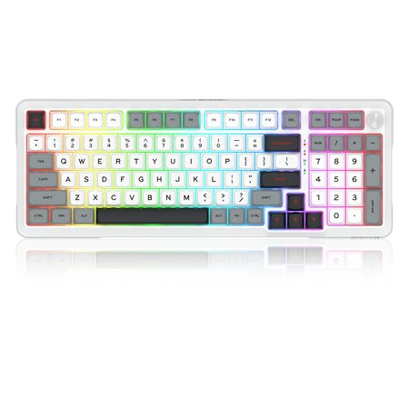 BRAGI PRO K688-RGB-PRO 3-Mode Connection GASKET Mounted Gaming Mechanical Keyboard
