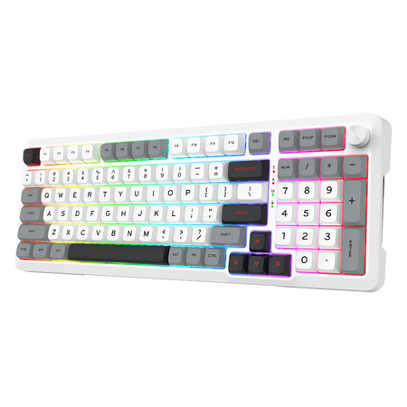 BRAGI PRO K688-RGB-PRO 3-Mode Connection GASKET Mounted Gaming Mechanical Keyboard