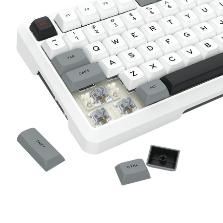 BRAGI PRO K688-RGB-PRO 3-Mode Connection GASKET Mounted Gaming Mechanical Keyboard