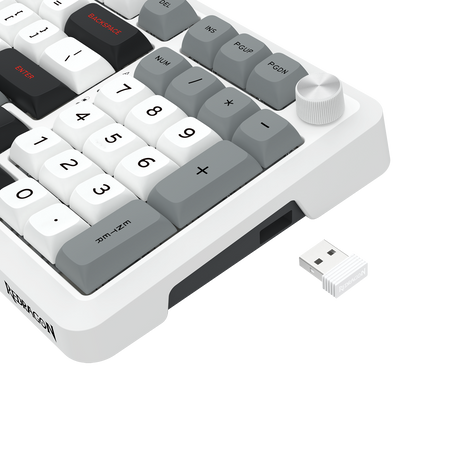 BRAGI PRO K688-RGB-PRO 3-Mode Connection GASKET Mounted Gaming Mechanical Keyboard