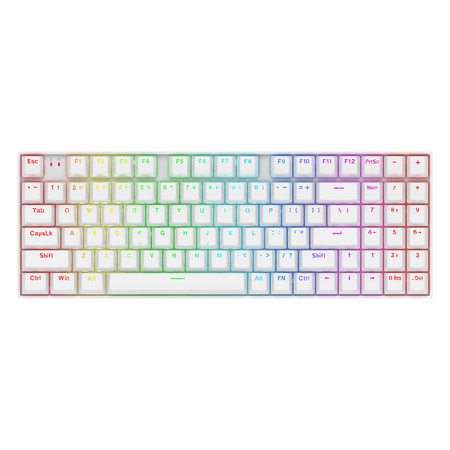 Redragon K736 PRO Rapid Trigger Wireless Gaming Keyboard, 90% 94 Keys 3-Mode Mechanical Keyboard w/Hyper-Fast Actuation, Dedicated Magnetic Switch, Actuation Point Adjustable, 8K Hz Polling Rate