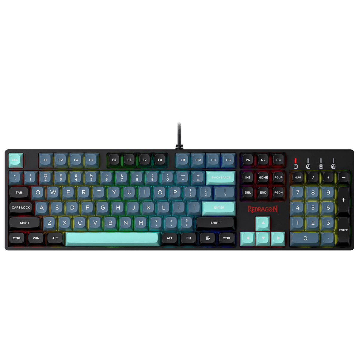 RedragonSURARAK582SERGB104Keys
