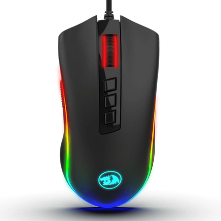 Redragon M711 COBRA Gaming Mouse with 16.8 Million RGB Color Backlit, 10,000 DPI Adjustable, Comfortable Grip, 7 Programmable Buttons