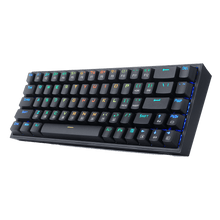 Redragon K631 Castor 65% Wired RGB Gaming Keyboard, 68 Keys Hot-Swappable Compact Mechanical Keyboard w/100% Hot-Swap Socket, Free-Mod Plate Mounted PCB & Dedicated Arrow Keys, Quiet Red Linear Switch