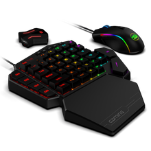 Redragon K585 One-handed RGB Gaming Keyboard and M721-Pro Mouse Combo with GA200 Converter