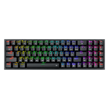 Redragon K628 Pollux 75% Wired RGB Gaming Keyboard, 78 Keys Hot-Swappable Compact Mechanical Keyboard w/100% Hot-Swap Socket, Free-Mod Plate Mounted PCB & Dedicated Arrow Keys and Numpad, Red Switch