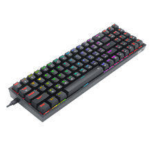 Redragon K628 Pollux 75% Wired RGB Gaming Keyboard, 78 Keys Hot-Swappable Compact Mechanical Keyboard w/100% Hot-Swap Socket, Free-Mod Plate Mounted PCB & Dedicated Arrow Keys and Numpad, Red Switch