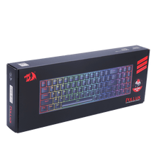 Redragon K628 Pollux 75% Wired RGB Gaming Keyboard, 78 Keys Hot-Swappable Compact Mechanical Keyboard w/100% Hot-Swap Socket, Free-Mod Plate Mounted PCB & Dedicated Arrow Keys and Numpad, Red Switch