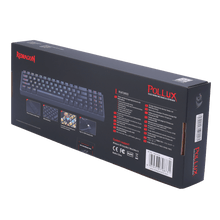 Redragon K628 Pollux 75% Wired RGB Gaming Keyboard, 78 Keys Hot-Swappable Compact Mechanical Keyboard w/100% Hot-Swap Socket, Free-Mod Plate Mounted PCB & Dedicated Arrow Keys and Numpad, Red Switch