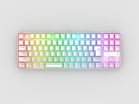 Redragon K552W-RGB-JPTI Japanese layout MECHANICAL GAMING KEYBOARD, White