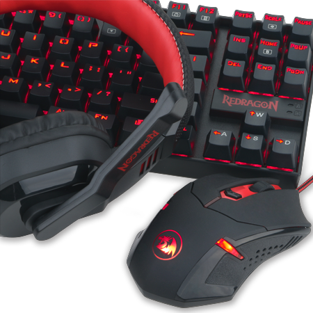 Redragon K552-BB - PC GAMER VALUE SET