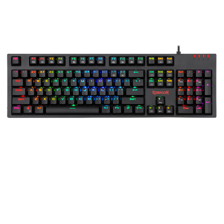 Redragon K592-PRO Mechanical Gaming RGB Wired Keyboard with Ultra-Fast V-Optical Blue Switches