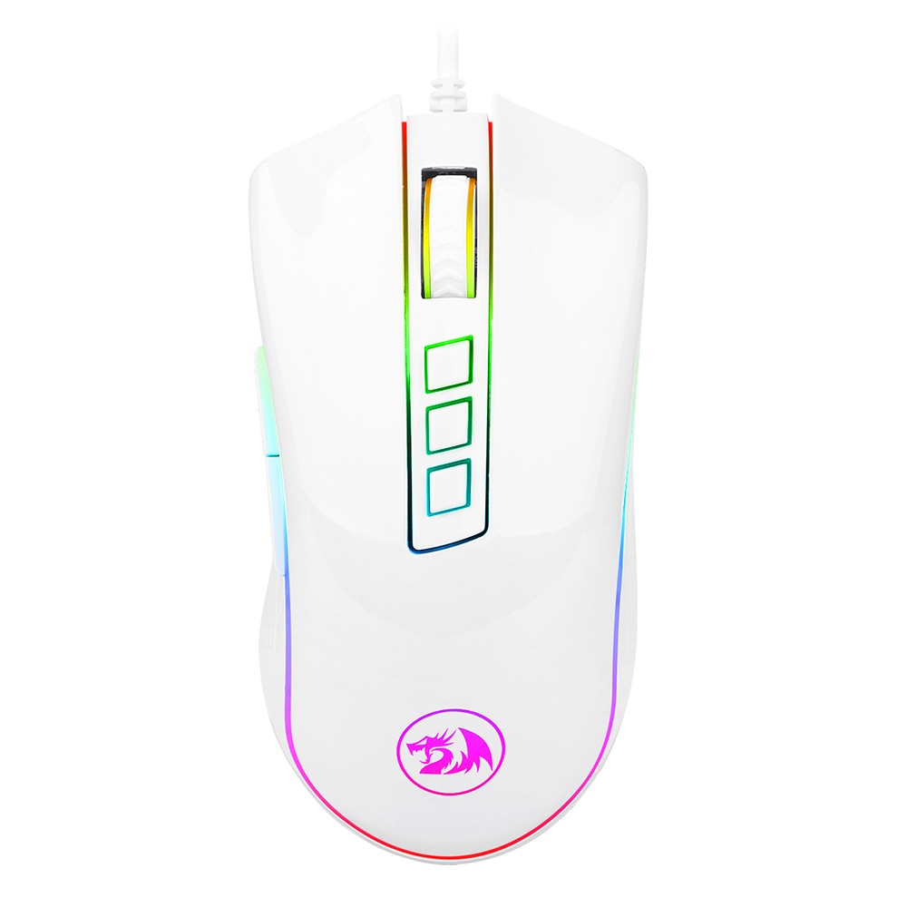 Redragon M711 Cobra Gaming Mouse with 16.8 Million RGB Color Backlit,  10,000 DPI Adjustable, Comfortable Grip, 7 Programmable Buttons 