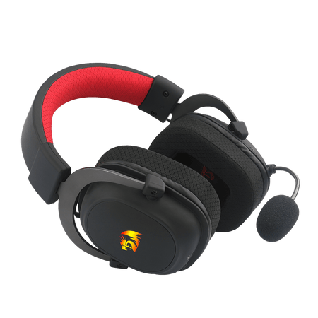 Redragon H510 Zeus-X RGB Wireless Gaming Headset - 7.1 Surround Sound - 53MM Audio Drivers in Memory Foam Ear Pads w/Durable Fabric Cover- Multi Platforms Headphone - USB Powered for PC/PS4/NS