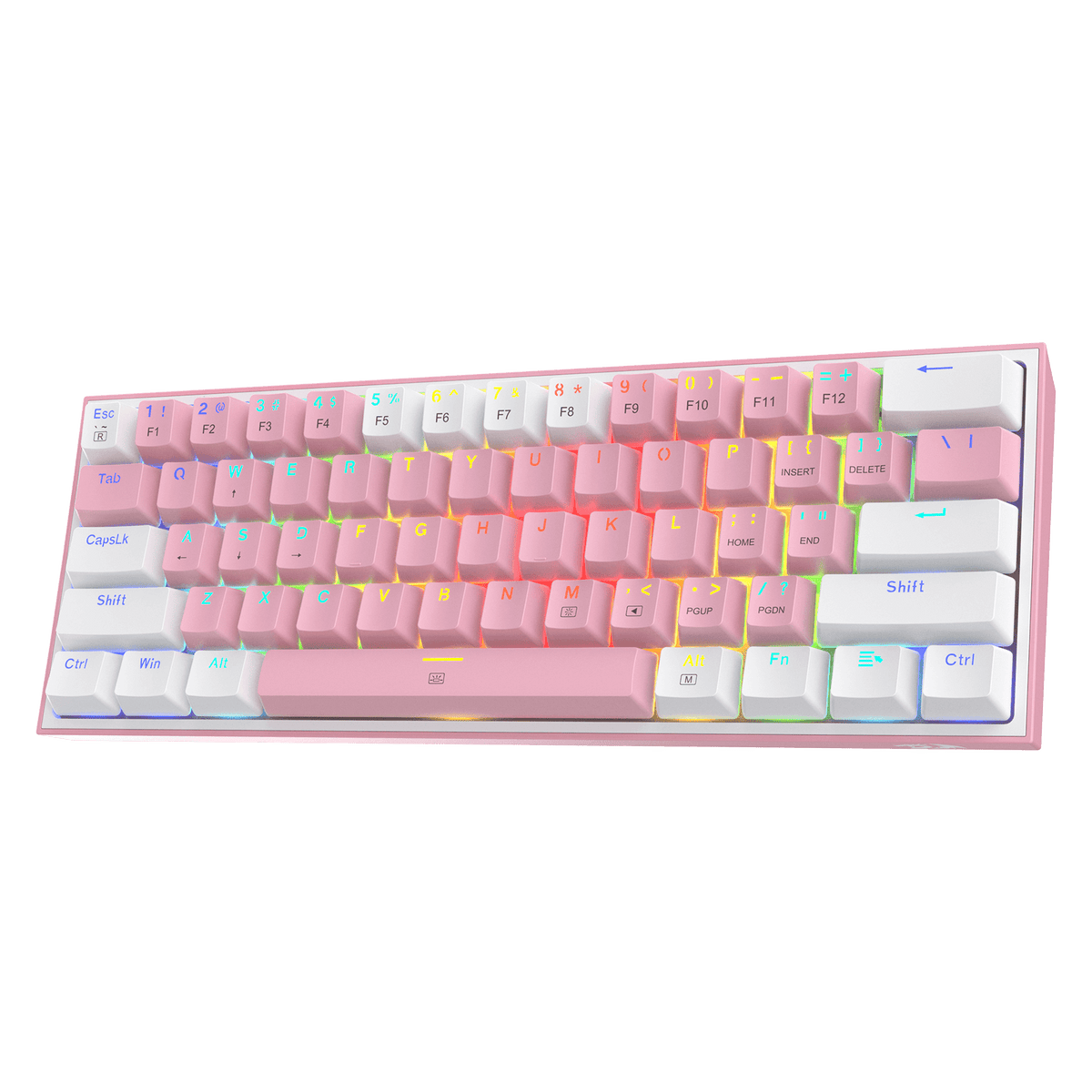 Amazon.com: Redragon K617 Fizz 60% Wired RGB Gaming Keyboard
