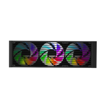 REDRAGON CCW-1017 360 CPU Liquid Cooler With Temperature Display 3x 12cm RGB Fans