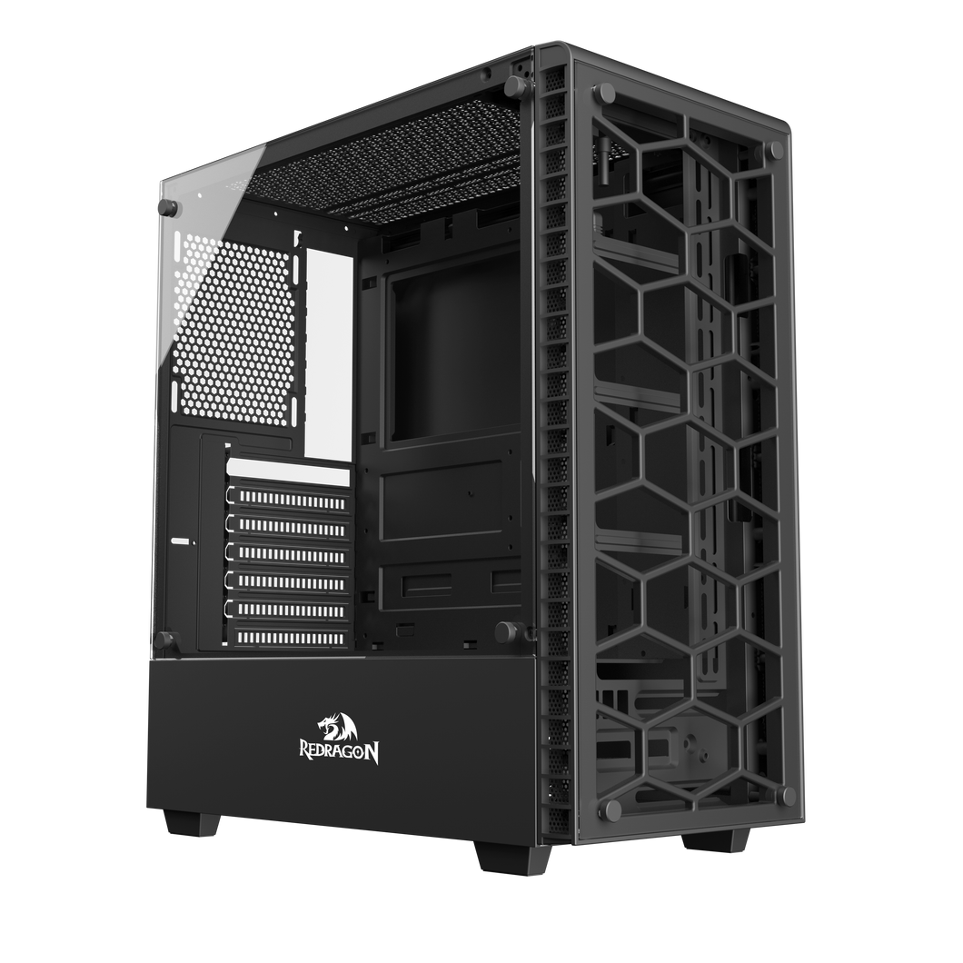 FIREFLIGHT GC-624 ATX Side Glass Gaming PC Case