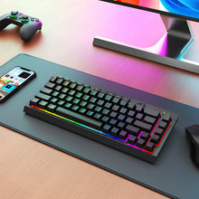 CRESCENT 68 PRO K519RGB-PRO 3 Modes Connection Membrane Gaming Keyboard