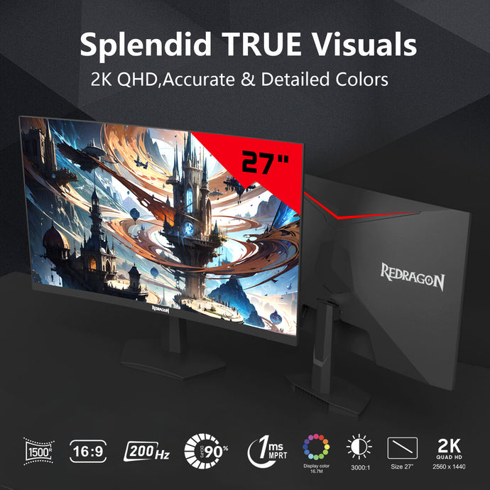 Redragon GM27H10QC Gaming Monitor