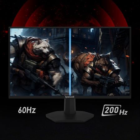 REDRAGON MIRROR-II 27 inch 200Hz IPS QHD Gaming Monitor GM27X5QIPS