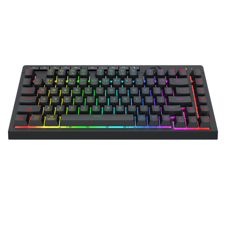 CRESCENT PRO K524RGB-PRO 3 Modes Connection 75% Membrane Gaming Keyboard