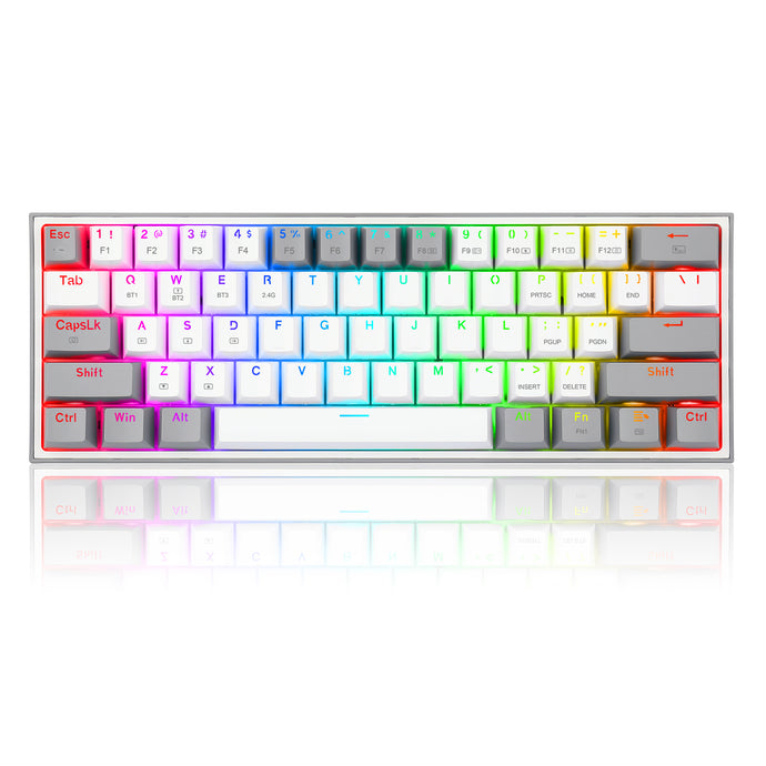 Fizz Pro K616-RGB-WG 2.4G/Bluetooth/Wired 61 Key Mechanical Keyboard