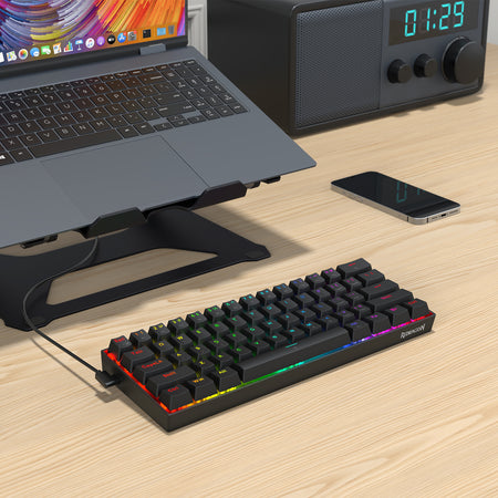 Fizz K617-RGB-M Wired 61 keys Rapid trigger magnetic keyboard