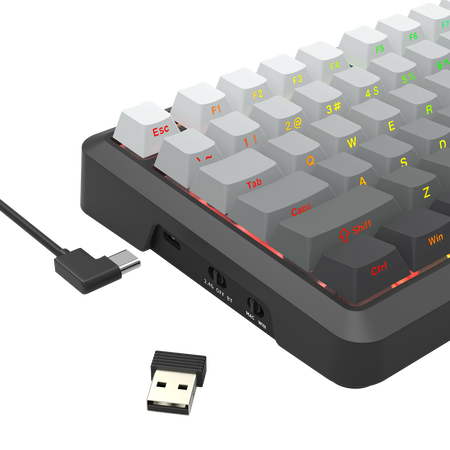 BRAGI PRO K688SP-RGB-PRO 3 MODES GASKET MECHANICAL KEYBOARD