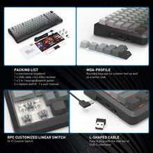 BRAGI PRO K688SP-RGB-PRO 3 MODES GASKET MECHANICAL KEYBOARD