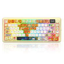 FLEKACT K708GF-RGB-PRO 3 Modes Connection with LCD Mechanical Keyboard