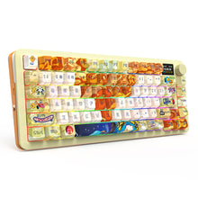 FLEKACT K708GF-RGB-PRO 3 Modes Connection with LCD Mechanical Keyboard