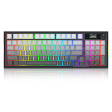 K725SP-RGB-PRO 98+1 3-modes Gasket mechanical keyboard with LCD display