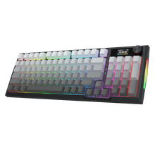 K725SP-RGB-PRO 98+1 3-modes Gasket mechanical keyboard with LCD display