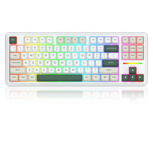 WILDSLASH K734WCG-RGB-PRO 3 Modes Connection TKL Mechanical Gaming Keyboard