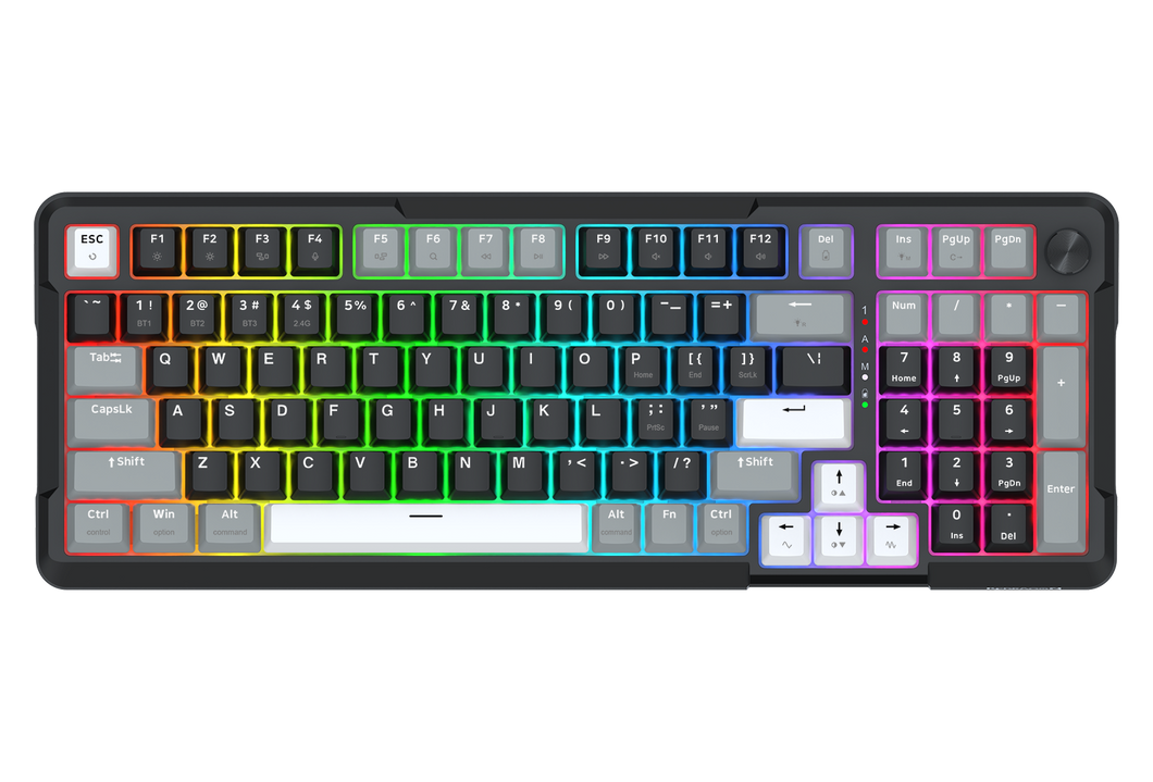 ARLOKKS K742 QMK/VIA Mechanical Keyboard