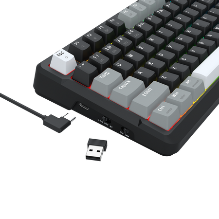 ARLOKKS K742 QMK/VIA Mechanical Keyboard