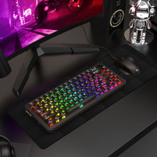 HORIUM K751CTB-RGB-PRO 3 MODES 75% GASKET MOUNTED QMK MECHANICAL KEYBOARD