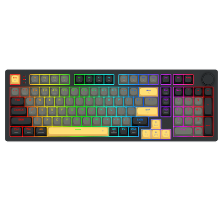 K756GBY-RGB-PRO 100+1 Gasket Aluminum mechanical keyboard