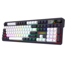 Redragon K762WB-RGB-PRO 3-Modes 104 Gasket Mechanical Keyboard with LCD Display