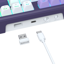 Redragon K762WP-RGB-PRO 3-Modes 104 Gasket Mechanical Keyboard with LCD Display