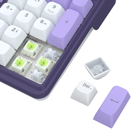 Redragon K762WP-RGB-PRO 3-Modes 104 Gasket Mechanical Keyboard with LCD Display