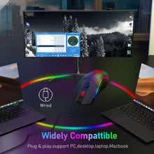 BAT M731  WIRED RGB GAMING MOUSE