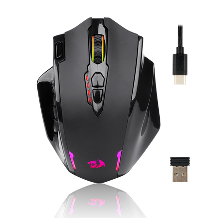 Redragon M913 Impact Elite Wireless Gaming Mouse, 16000 DPI Wired/Wire –  REDRAGON ZONE