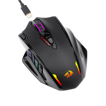 Redragon M913 Impact Elite Wireless Gaming Mouse, 16000 DPI Wired/Wireless RGB Gamer Mouse with 16 Programmable Buttons