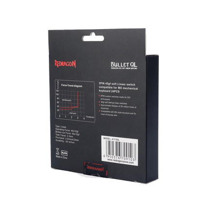 RedragonA113Bullet-QLSoftLinearMechanicalSwitch