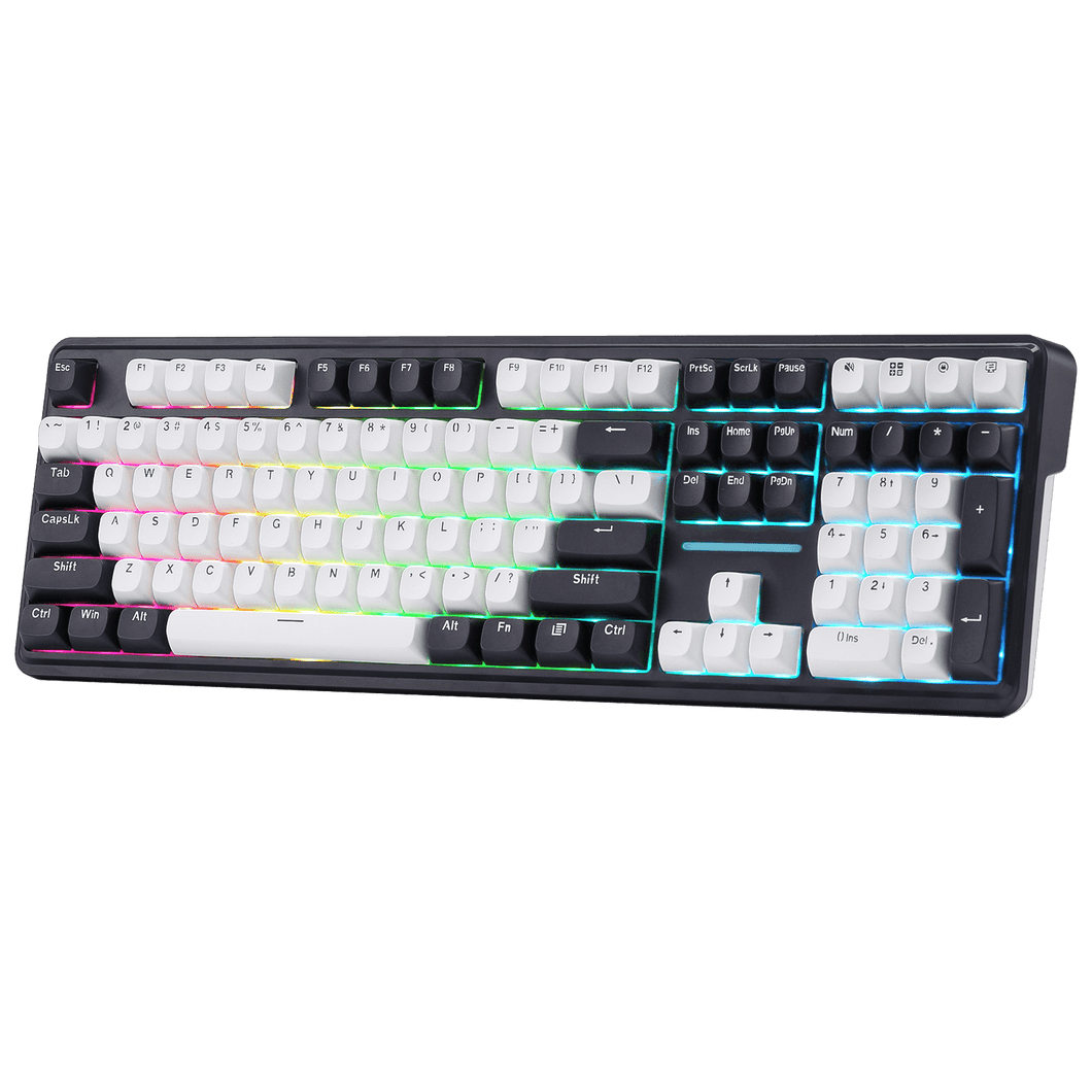 Redragon ANTONIUM K745 PRO 108 Keys Wireless Gasket Mechanical Keyboard, Black